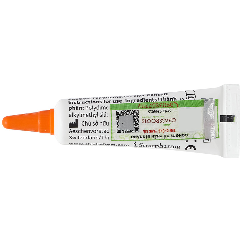 Gel Strataderm hỗ trợ giảm sẹo lồi, sẹo xấu, sẹo lâu năm tuýp 5g - 9
